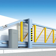 tousek: Schiebetorantrieb für Tore bis zu 6 000 kg