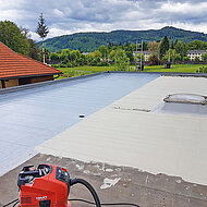 Flüssiger Kunststoff als  »Immunschutz« für das Dach