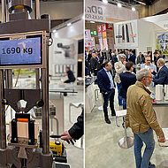 Anerkennung aus aller Welt: Türbänder kommen bei Messebesuchern gut an