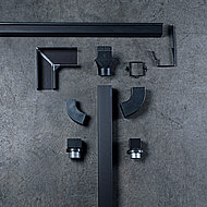 Ästhetische Dachentwässerung aus Titanzink