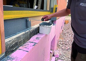 Systemgepr&uuml;fte Abdichtung  f&uuml;r Fl&auml;chen und Anschl&uuml;sse