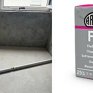 Läuft gut: Neuer Fließestrich sorgt für perfekte Flächen