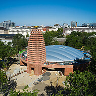 Franken Systems dichtet Nashorn-Wasserbecken im Berliner Zoo ab