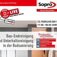 Fila Deutschland: Badsanierung in der Sopro O-Live Show powered by FILA