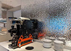 Reflektierende Oberfl&auml;chen schaffen Atmosph&auml;re