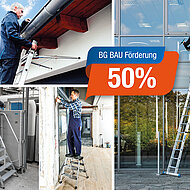 BG BAU Förderung für Krause-Produkte sichern