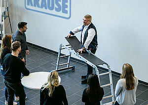 Praxisnahe Schulungen f&uuml;r den sicheren Einsatz von Steigtechnik