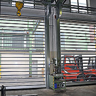 EFAFLEX: Einbau im laufenden Betrieb minimiert Produktionsausfall