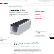 Hauraton: Mit wenigen Klicks zur passenden Entwässerungslösung