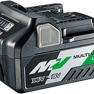 Volle Flexibilität mit 36-V-Akku in 18-V-Gerät