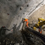 Befestigungs-Know-how unter Tage