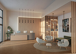 Dekorative Akustikpaneele sorgen f&uuml;r harmonisches Raumklima