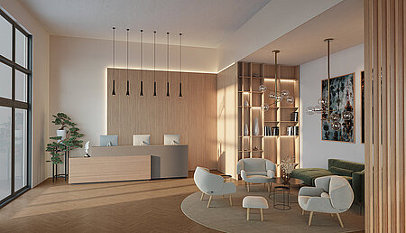 Dekorative Akustikpaneele sorgen f&uuml;r harmonisches Raumklima