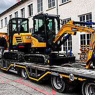 Flexcavo vermietet Baumaschinen an Profis