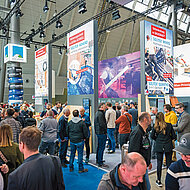 Vielfältige Neuheiten am Messestand 