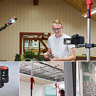 Bessey: Stabile Deckenstütze mit großem Schwenkbereich