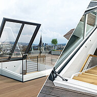 Flachdach-Ausstiege für den »schnellen Zugang nach oben«