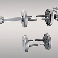 Stecksystem für die schraubenlose Rosetten-Montage