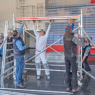 Expertentreff: Profis nehmen Fahrgerüste unter die Lupe