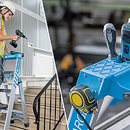 Fünf Modi für flexibles und sicheres Arbeiten auf der Leiter