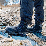 Trittsicher und elastisch bei Schnee und Eis