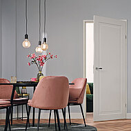 dextüra: Trend bei Innentüren - Profilierungen mit scharfen Kanten