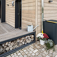 Regenwassernutzung mit optischen Akzenten