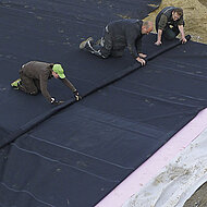 Kellerabdichtung mit EPDM-Dichtungsplanen