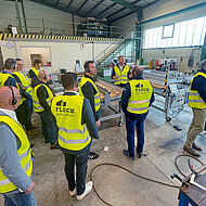 Arbeitskreis Industriedächer der Arbeitsgemeinschaft Industriebau e.V. tagt in der »Flecktory«