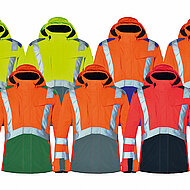 Sichtbarkeit und Schutz bei Nässe und Kälte