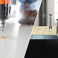 Starkes Doppel: Flügelbohrschrauben sollen Arbeit erleichtern