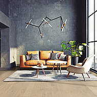 Ein Parkettboden für urbane Wohnwelten