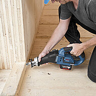 Bosch: Funktionale Ausstattung für jeden Einsatz Akku-Säbelsäge von Bosch für Profis