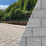 Wartungsfreier Pflasterbelag »CombiConnect«