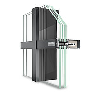 Brandschutz-Fassade erweitert »Trigon«-Systembaukasten