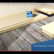 Animierte Kurz-Anleitungen von Rigips