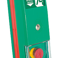 GfS: Fluchtweg-Terminal mit Touch-Display