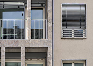 Fassadenintegrierte L&uuml;ftung plus Schallschutz