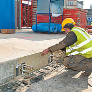 Schöck Bauteile: Schwerlastdorne minimieren Flächenverbrauch