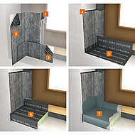 Zuverlässige Fensterabdichtung mit Anschlussflansch