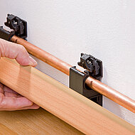 Simplex: Saubere Übergänge mit Sockelleisten-System