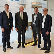 Ministerpräsident Kretschmann bei Schöck