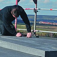 Flachdachdämmplatte mit niedriger Wärmeleitfähigkeit