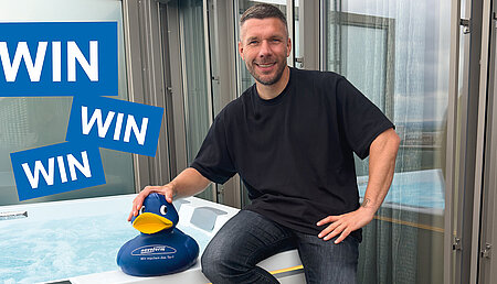 Gro&szlig;es Gewinnspiel mit Lukas Podolski