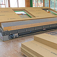 GUTEX: Schwer entflammbare Aufstockung