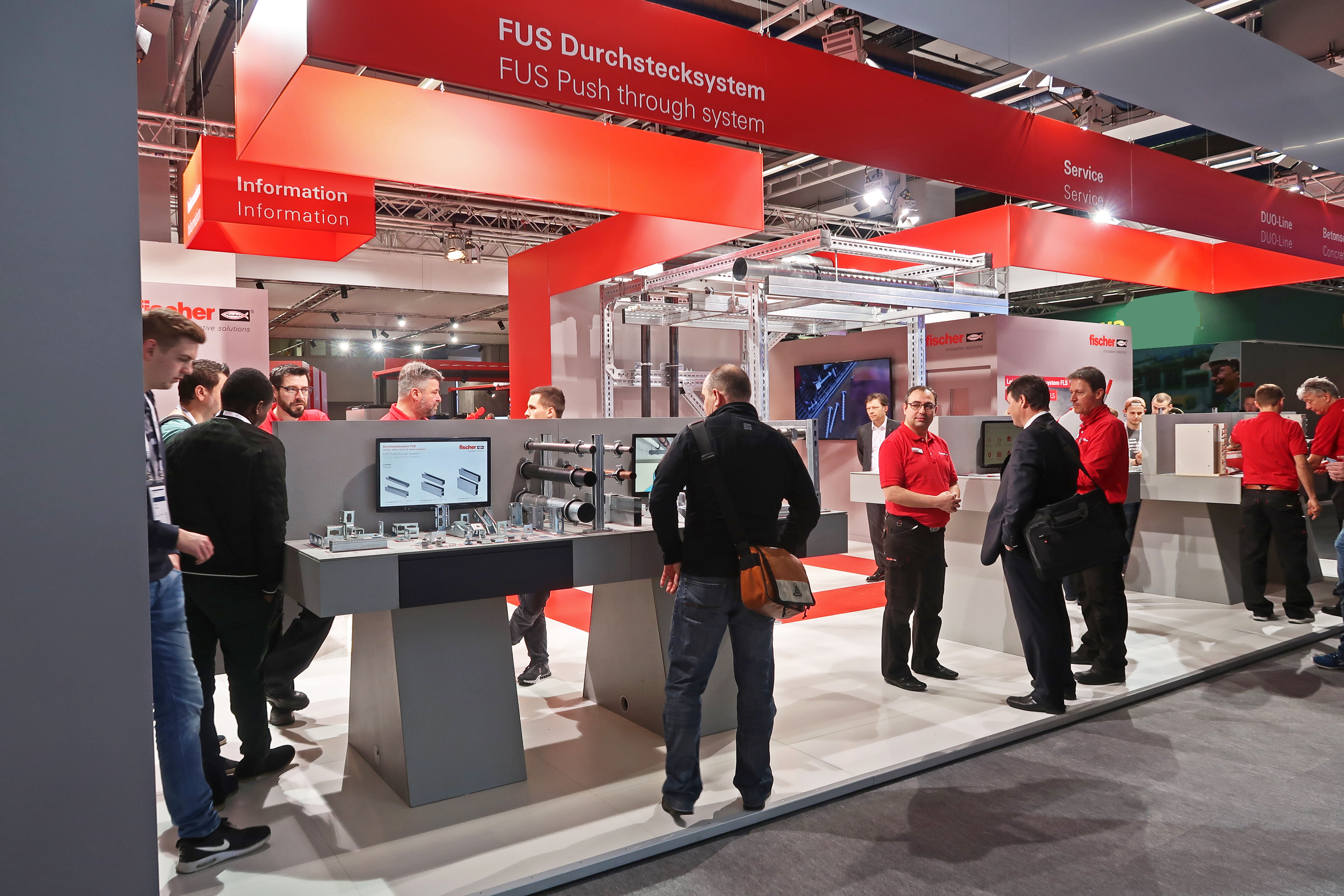 Fischer auf der ISH vertreten