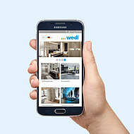 Homepage f&uuml;r mobile Ger&auml;te optimiert