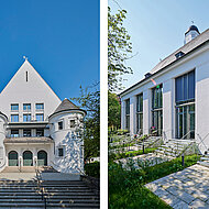 Modernes Wohnen hinter Kirchenmauern