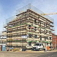 Wärmedämmendes Mauerwerk für Mehrgeschoss-Bauten