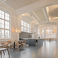 Knauf: Akustikdecken sorgen für Wohlfühl-Atmosphäre am Arbeitsplatz